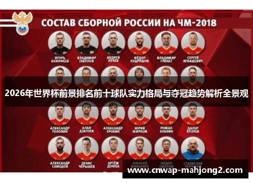 2026年世界杯前景排名前十球队实力格局与夺冠趋势解析全景观 2026年世界杯前景排名前十球队实力格局与夺冠趋势解析全景观